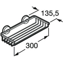 Полка Roca Twin 816714001