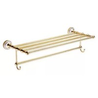Полка для полотенец Fixsen Bogema Gold FX-78515G Золото
