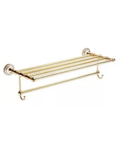 Полка для полотенец Fixsen Bogema Gold FX-78515G Золото