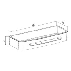 Полка IDDIS SHE10SPi44