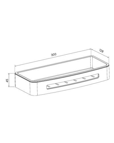 Полка IDDIS SHE10SPi44