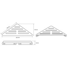 Мыльница Bemeta Dark 102308260 Черная
