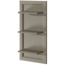 Панель с полками серый матовый Caprigo Jardin 10470-B021