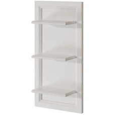 Панель с полками белый матовый Caprigo Jardin 10470-B031G