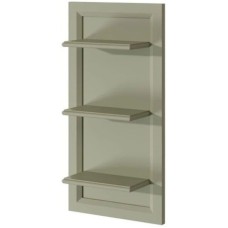 Панель с полками фисташковый матовый Caprigo Jardin 10470-B059