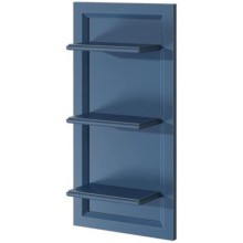 Панель с полками синий матовый Caprigo Jardin 10470-B036
