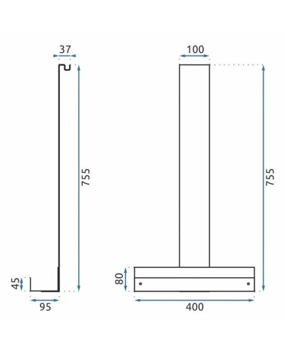 Полка 40 см Rea REA-85002