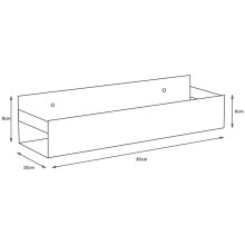 Полка 35 см Boheme Q 10965-CR