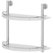Стеклянная полка FBS Nostalgy 081 Хром