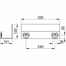 Полка корзина Keuco 24952 510000 Белая
