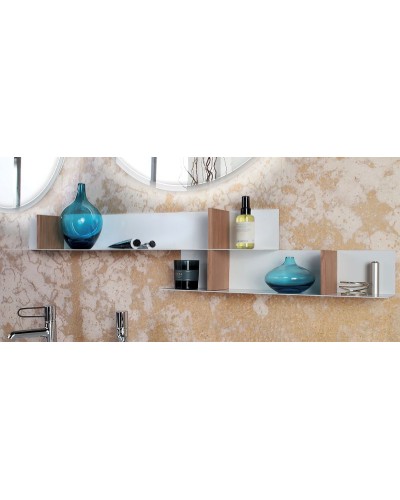 Металлическая полка Jacob Delafon Odeon Rive Gauche EB1534-00 Белая