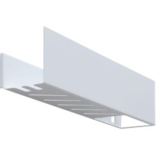 Металлическая полка Aquanet Магнум 50 302232 Белая матовая