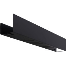 Металлическая полка Aquanet Магнум 70 302221 Черная матовая