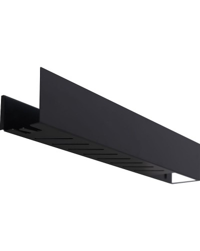 Металлическая полка Aquanet Магнум 70 302221 Черная матовая