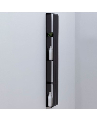 Металлическая полка Aquanet Магнум 15х130 302227 Черная матовая