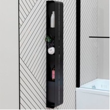 Металлическая полка Aquanet Магнум 20х130 302228 Черная матовая