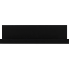 Металлическая полка Aquanet Магнум 30 302224 Черная матовая