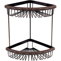 Полка корзина Lemark Jasmine LM6682ORB Черная бронза