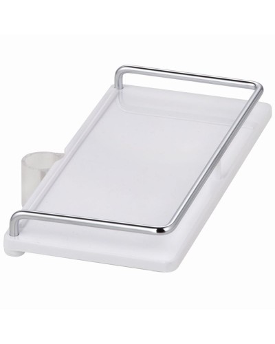 Полка корзина Kludi Cockpit 6410110-00 Хром Белая