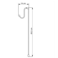 Полка корзина WasserKRAFT K-141122 Хром