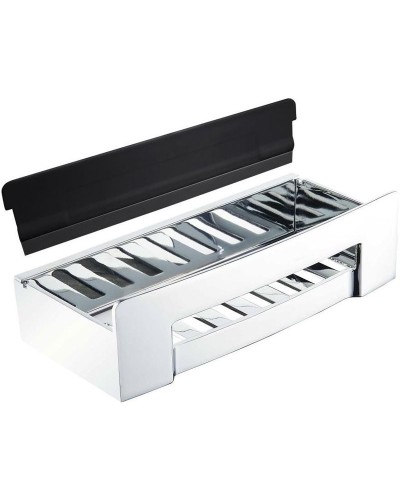 Полка корзина Bemeta Cytro 102208292 со скребком Хром