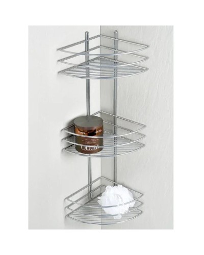 Полка корзина Fixsen FX-710-3 угловая Хром