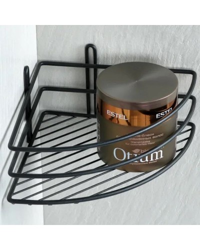 Полка корзина Fixsen FX-710B-1 угловая Черная