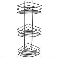 Полка корзина Fixsen FX-710B-3 угловая Черная