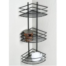 Полка корзина Fixsen FX-710B-3 угловая Черная