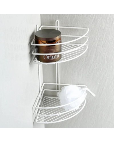 Полка корзина Fixsen FX-710W-2 угловая Белая