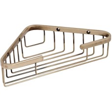 Полка корзина TW Harmony TWHO534br угловая Бронза