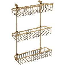 Полка корзина Migliore Complementi 22022 Бронза