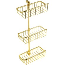 Полка корзина Migliore Complementi 22052 Золото