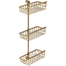 Полка корзина Migliore Complementi 22028 Бронза