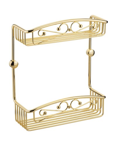 Полка корзина Migliore Complementi 22049 Золото