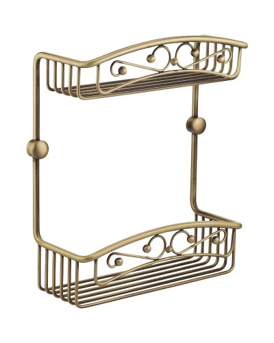 Полка корзина Migliore Complementi 22025 Бронза