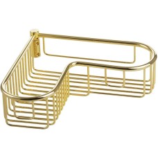 Полка корзина Migliore Complementi 22056 угловая Золото