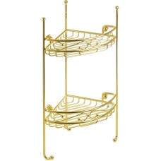 Полка корзина Migliore Complementi 22938 угловая Золото