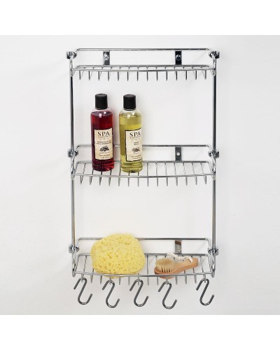 Полка корзина WasserKRAFT K-1433 Хром