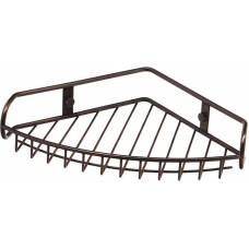 Полка корзина WasserKRAFT Isar K-1711 угловая Темная бронза