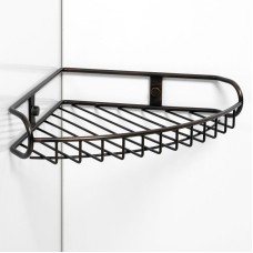 Полка корзина WasserKRAFT Isar K-1711 угловая Темная бронза