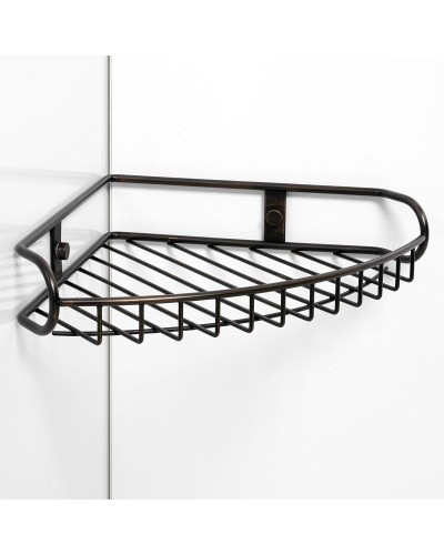 Полка корзина WasserKRAFT Isar K-1711 угловая Темная бронза