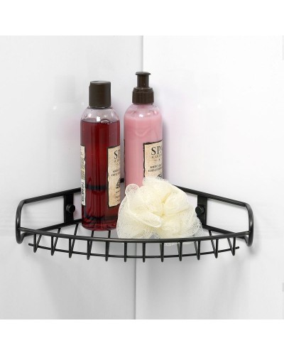 Полка корзина WasserKRAFT Isar K-1711 угловая Темная бронза