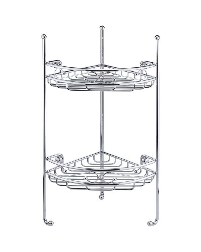 Полка корзина Migliore Complementi 22937 угловая Хром