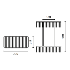 Полка для ванной AltroBagno B 082602 Cr