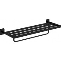 Полка для полотенец Aquanet 6562MB 246607 Черная