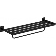 Полка для полотенец Aquanet 6562MB 246607 Черная