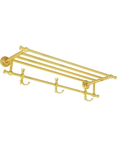 Полка для полотенец Migliore Fortuna 27714 Золото