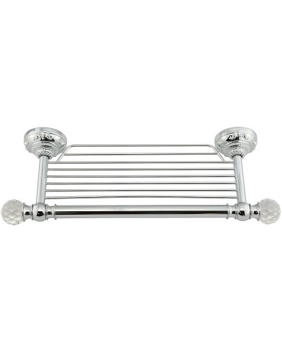 Полка для полотенец Migliore Cristalia 16808 Хром с кристаллами Swarovski