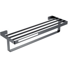 Полка для полотенец Boheme Q 10947-SGM Оружейная сталь глянцевая